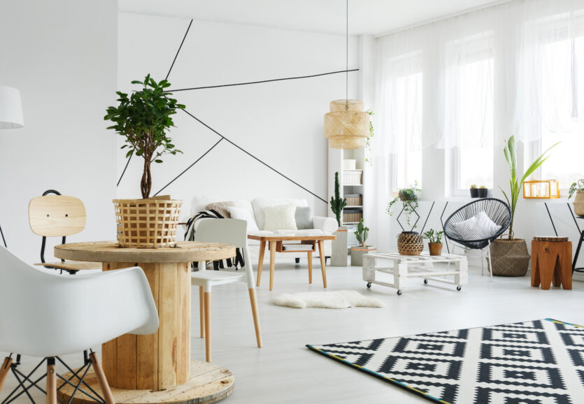 Scandinavian style room