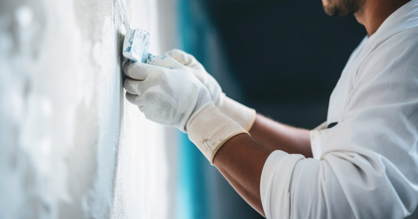 painter and renovation home concept painter and renovation home concept